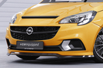 Opel Corsa E GSi 18-19 Накладка переднего бампера Carbon look 