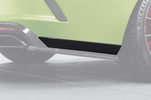 Skoda Octavia 4 RS 19- Боковые накладки на задний бампер матовые
