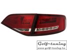 Audi A4 B8 08-11 Седан Фонари светодиодные, красные Lightbar