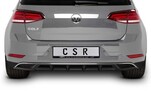 VW Golf 7 GTI, GTD, R, R-Line 17-20 Накладки на задний бампер матовая