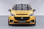 Opel Corsa E GSi 18-19 Накладка переднего бампера Carbon look 