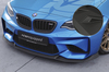 BMW M2 (F87) 16-20 Накладка на передний бампер Carbon look матовая
