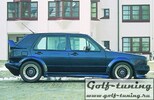 VW Golf 2 Обвес Wide Body 1 (Rieger GTB)