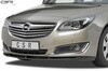 Opel Insignia 13-17 Накладка на передний бампер глянцевая