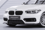 BMW 1er F20/F21 15-19 Накладка на передний бампер Carbon look матовая