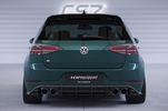 VW Golf 7 R 17-19 Боковые накладки на задний бампер