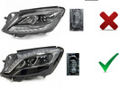 MERCEDES W222 13-17 Фары Full led черные