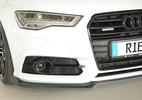 Audi A6/S6 4G/C7 14-18  Сплиттер для переднего бампера черный