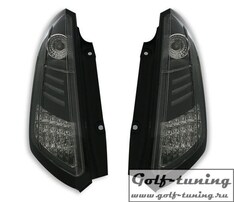 Fiat Grande Punto 05-09 Фонари светодиодные, черные