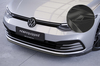 VW Golf 8 (Typ CD) 19- Накладка на передний бампер Carbon look глянец