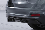 BMW 3er F31 универсал 15-19 Накладка на задний бампер Carbon look