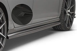VW Golf 7 GTI TCR 2019-2020 Накладки на пороги carbon look