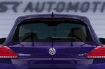 VW Scirocco III Facelift 04/2014- Спойлер на крышку багажника матовый