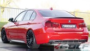 BMW F30/F31 12-19 Накладка на задний бампер/диффузор carbon look
