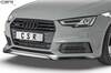 Audi A4 B9 S-Line / S4 8W 2015-05/2019 Накладка на передний бампер глянцевая