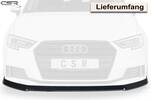 Audi A3 8V 2016-2019 Накладка на передний бампер Carbon look