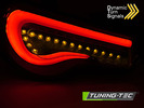 TOYOTA GT86 12-21 Фонари led bar красно-тонированные с бегающими поворотниками