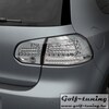 VW Golf 6 Фонари светодиодные, хром с светодиодным поворотником Urban style