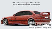 BMW E36 Седан Спойлер на крышку багажника без стоп сигнала Breitbau II