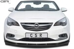 Opel Cascada 13- Накладка на передний бампер глянцевая