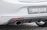 Opel Astra J 12-15 Диффузор для заднего бампера carbon look