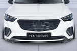 Opel Insignia B GSi 17-20 Накладка переднего бампера Carbon look матовые
