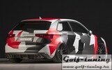 Audi A3 8V 12-16 3/5Дв Диффузор для заднего бампера carbon look