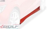 Seat Ibiza 6F Накладки на пороги GT4