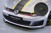 VW Golf 7 GTI / GTD / GTE 13-17 Накладка на передний бампер Carbon look