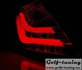 Opel Astra H GTC 04-09 3D Фонари светодиодные, хром Lightbar