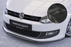 VW Polo V (6R) 09-14 Накладка на передний бампер Carbon Optik