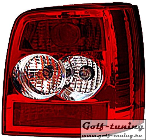 VW Passat B5+ Универсал Фонари красно-белые