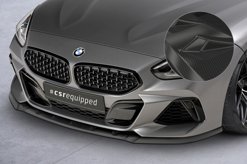 BMW Z4 18- Накладка на передний бампер Carbon look