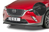 Mazda CX-3 15-20 Накладка на передний бампер Carbon look