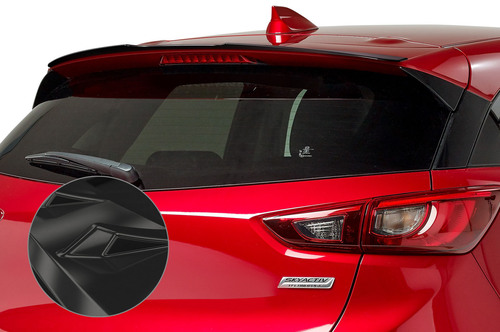 Mazda CX-3 15- Спойлер на крышку багажника глянцевый