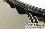 Audi A3 8V 12-16 3/5Дв Диффузор для заднего бампера глянцевый