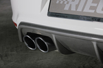 VW Polo 6R GTI 09-14 Накладка на задний бампер Carbon Look