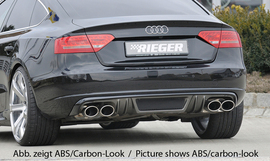 Audi A5 B8/B81 07-11 Sportback Накладка на задний бампер/диффузор