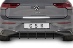 VW Golf 8 Style/Active 20- Диффузор заднего бампера Racing с логотипом CSR