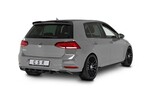 VW Golf 7 GTI, GTD, R, R-Line 17-20 Накладки на задний бампер матовая