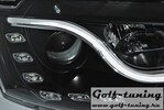 VW Jetta 6 11-19 Фары Tube lights черные