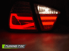 BMW E90 05-08 Фонари светодиодные, lightbar design, красно-белые