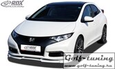 Honda Civic 2012- Спойлер переднего бампера VARIO-X