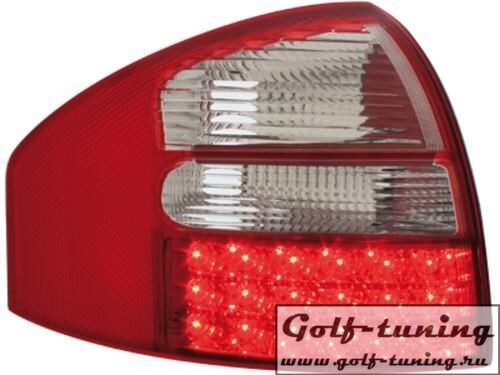 Audi A6 C5 97-04 Седан Фонари светодиодные, красно-белые