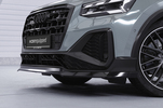 Audi Q2 S-Line 20- Накладка на передний бампер глянцевая