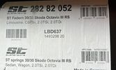 Skoda Octavia A7 12-19 Комплект пружин ST с занижением -30mm