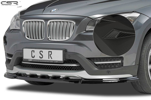 BMW X1 E84 12-15 Накладка на передний бампер Carbon look