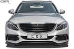Mercedes Benz C-Klassse W205/S205/V205/C205/A205 14- Накладка на передний бампер глянцевая