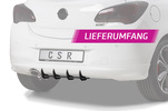Opel Corsa E GSi 18-19 Накладка на задний бампер Racing c CSR-logo
