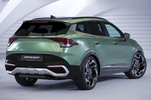 Kia Sportage 21- Спойлер на крышку багажника Carbon look матовый